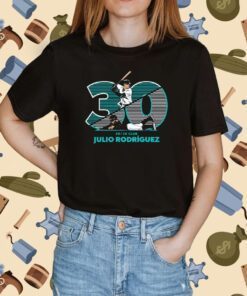 Officisl Julio Rodriguez 30/30 Seattle Shirts