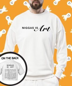 Khaliente Niggas Is Art Tee Shirt