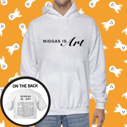 Khaliente Niggas Is Art Tee Shirt