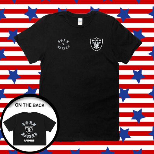 Las Vegas Raiders Born X Raised Tee Shirt