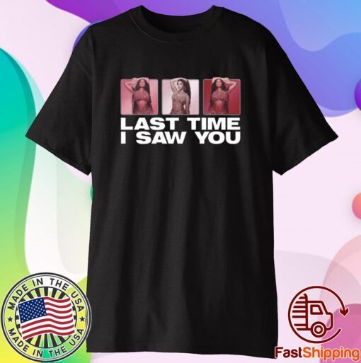 Last Time I Saw You Ltisy Tile T-Shirt