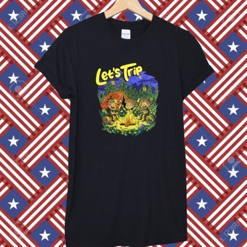 Let's Trip Campfire Tee Shirt