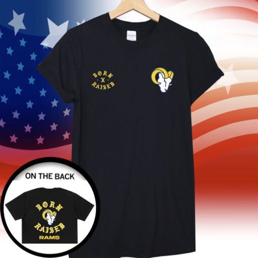 Los Angeles Rams Born X Raised Tee Shirt