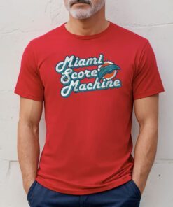 Miami Score Machine Miami Football Tee Shirt