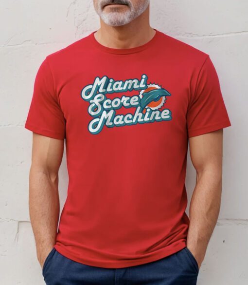 Miami Score Machine Miami Football Tee Shirt