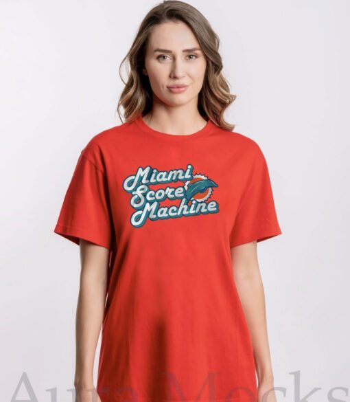 Miami Score Machine Miami Football Tee Shirt