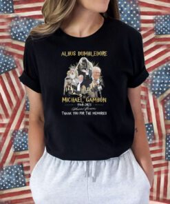 Michael Gambon Albus Dumbledore 1940 2023 Harry Potter Memories Tee Shirt