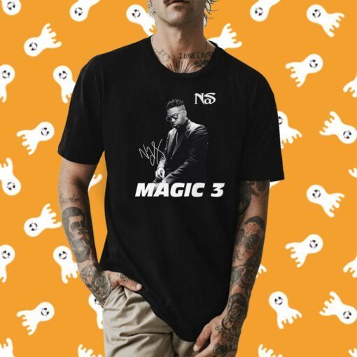 Nas Magic 3 Album Tee Shirt