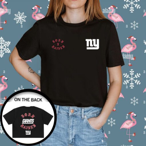 New York Giants Born X Raised Tee Shirt