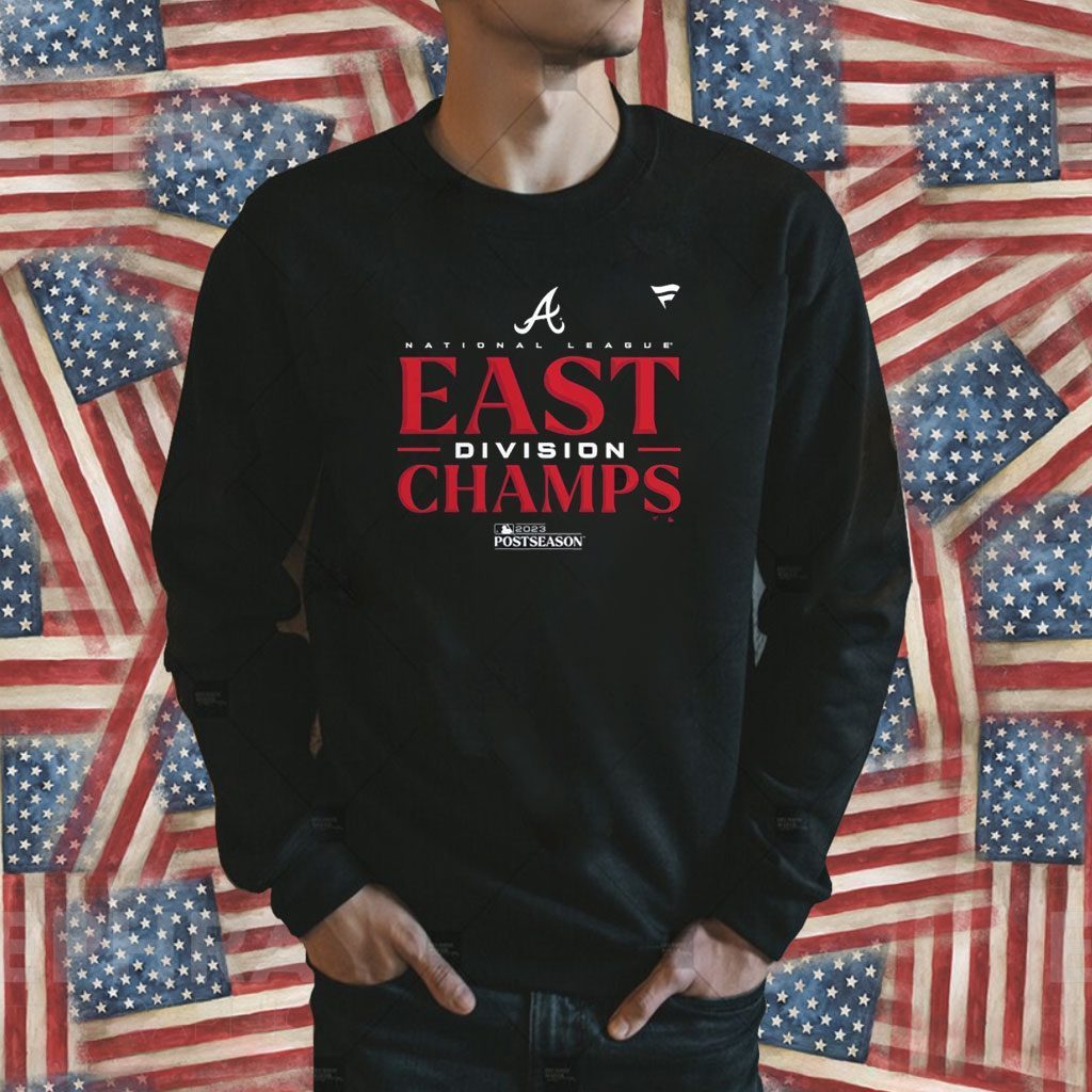 Official Atlanta Braves Nl East Division Champions 2023 Locker Room T-shirt  Sweatshirt Hoodie - Shibtee Clothing