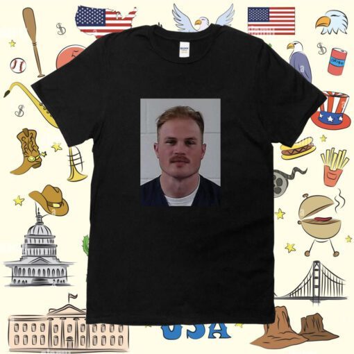 Official Zach Bryan Mugshot Shirts