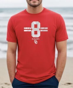 Oklahoma Football Dillon Gabriel 8 Tee Shirt