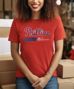 Philadelphia Phillies Nike 2023 Postseason Authentic Collection Dugout Tee Shirt