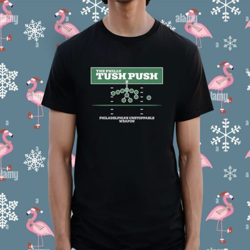 Official Philly Tush Push Philadelphia Football Shirts