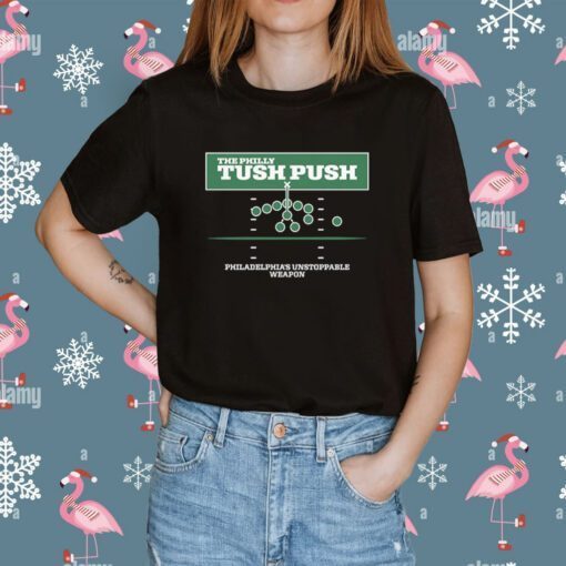 Official Philly Tush Push Philadelphia Football Shirts