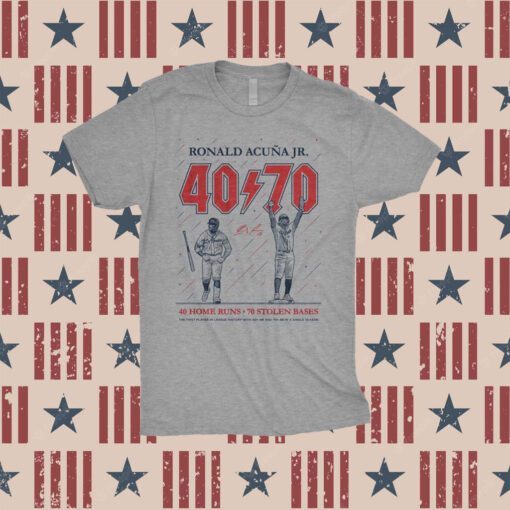 Official Ronald Acuña 40 70 Shirts