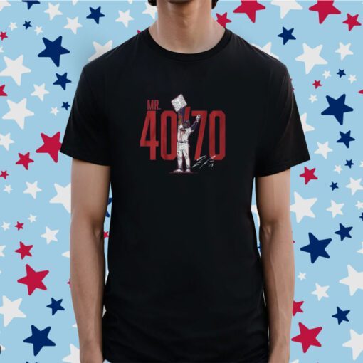 Ronald Acuña Jr Mr 40/70 Atlanta Tee Shirt