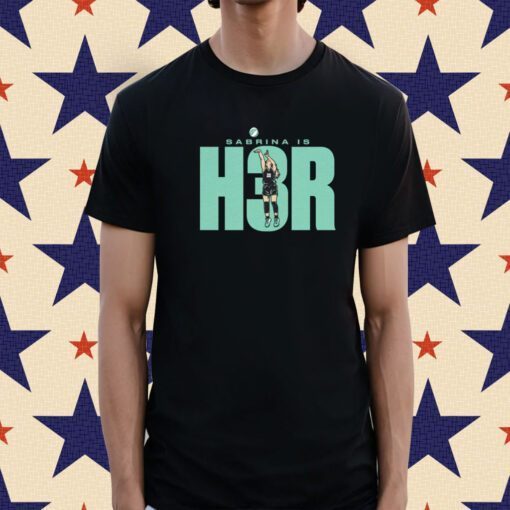 Sabrina Ionescu H3R New York Tee Shirt