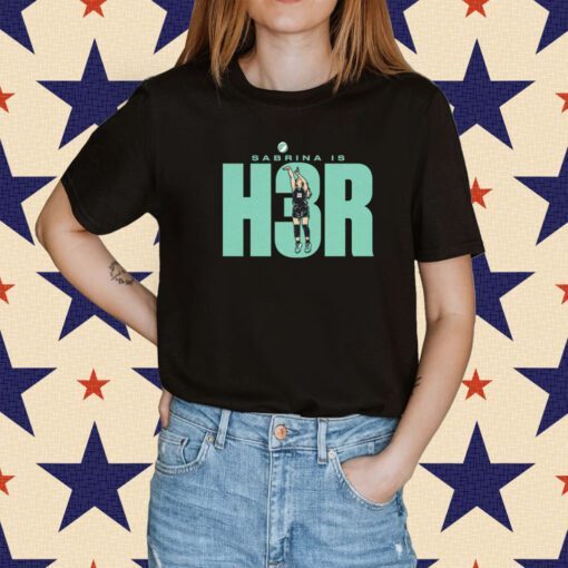 Sabrina Ionescu H3R New York Tee Shirt