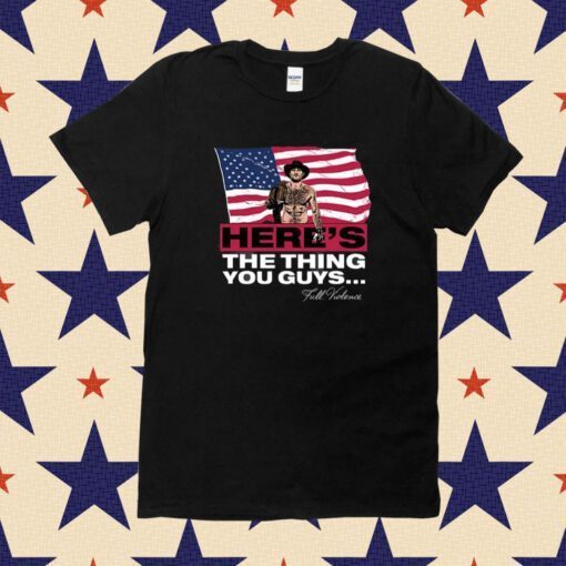 Sean Strickland Here’s The Thing You Guys Vintage Shirts