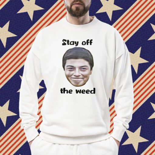 Stay Off The Weed Viktor Hovland Tee Shirt