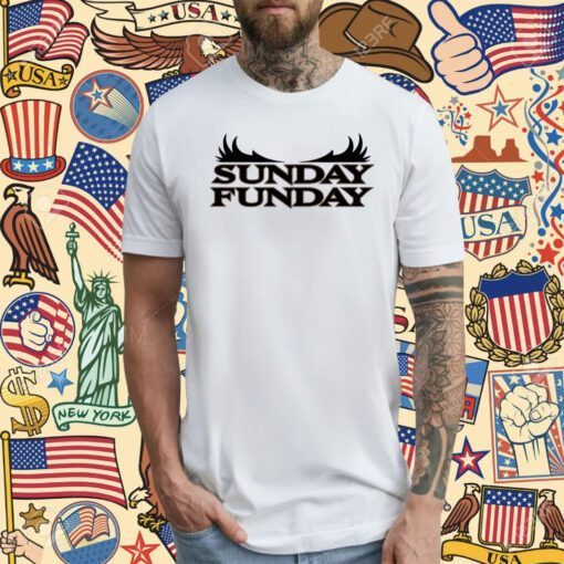 Sunday Funday Baltimore Football Tee Shirt