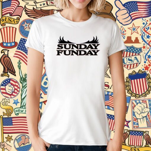 Sunday Funday Baltimore Football Tee Shirt