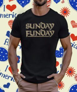 Sunday Funday New Orleans Football Tee Shirt