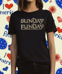 Sunday Funday New Orleans Football Tee Shirt