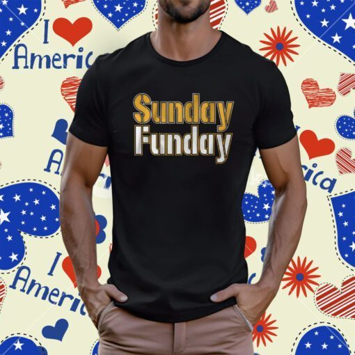 Sunday Funday Pittsburgh Football TShirt