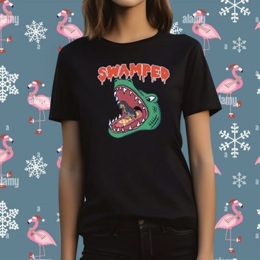 Swamped Gator Dog T-Shirt