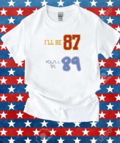 Taylor Swift And Travis Kelce 87 And 1989 Shirt Chiefs Tee Shirt