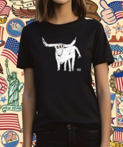 Texas Longhorns Blue 84 For All The Horns Tee Shirt
