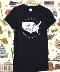 Texas Mechanical Bull Of The USA Tee Shirt
