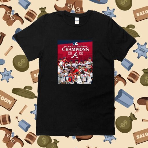 The Atlanta Braves Are Nl East Champions 2023 Shirts