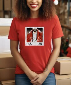 Travis Kelce 87 Album Cover Tee Shirt