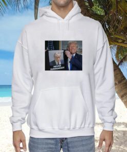 Donald Trump Shows Off Trump Mugshot Never Surrender Tote Bag