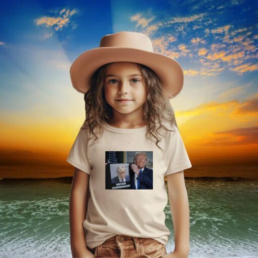 Trump Proudly Presents Never Surrender Kid TShirt