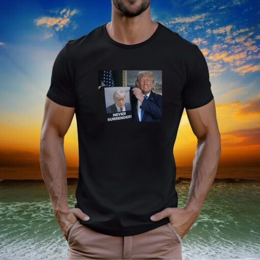 Trump Proudly Presents Never Surrender Kid TShirt