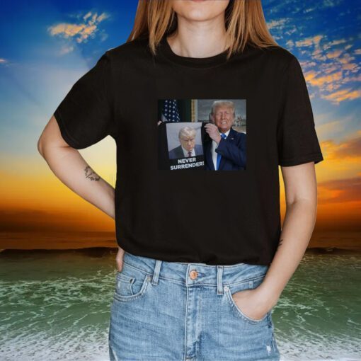 Trump Proudly Presents Never Surrender Kid TShirt