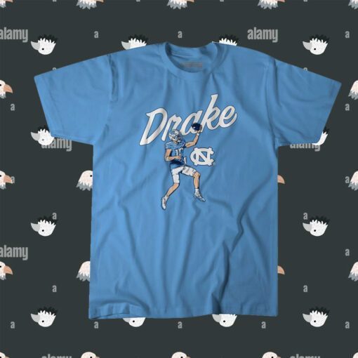 Original UNC Football Drake Maye Finger Roll Shirts
