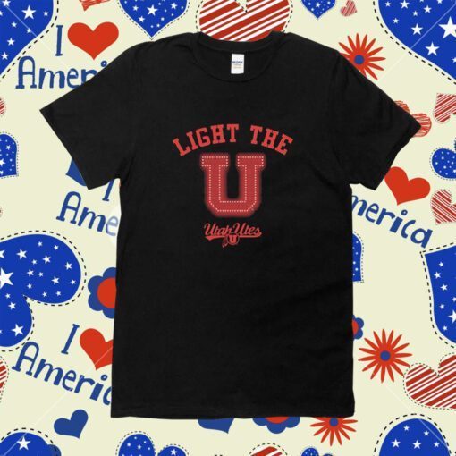 Utah Utes Light the U Tee Shirt