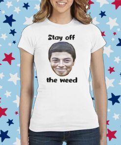 Viktor Hovland Stay Off The Weed Tee Shirt