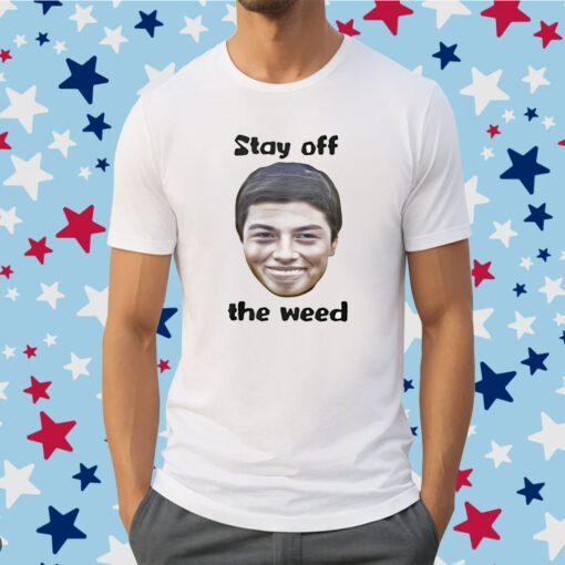 Viktor Hovland Stay Off The Weed Tee Shirt