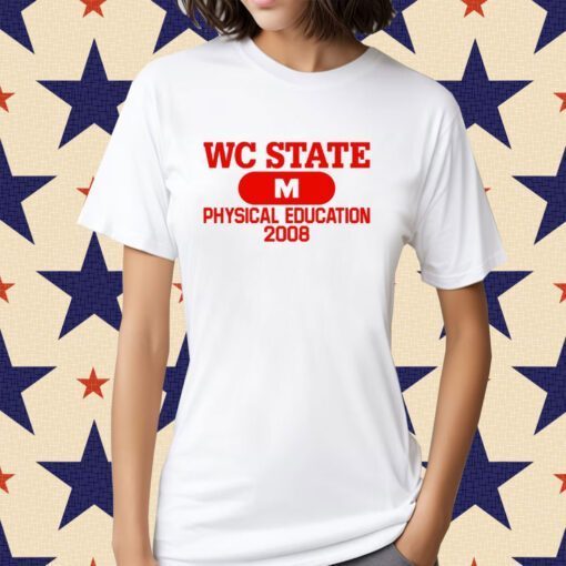 Wc State M Physical Education 2008 Shirts