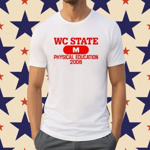 Wc State M Physical Education 2008 Shirts