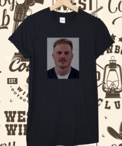 Zach Bryan Mugshot In Zach We Trust Shirts