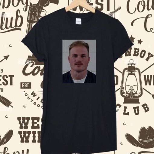 Zach Bryan Mugshot In Zach We Trust Shirts