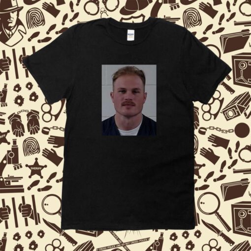 In Zach We Trust Shirt Zach Bryan Mugshot Tee