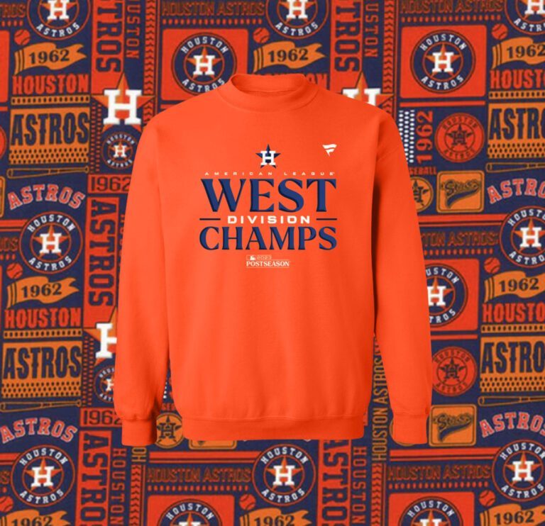 Original Houston Astros Al West Division Champions 2023 Shirts